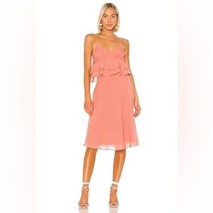 House of Harlow 1960 x REVOLVE Nelia Midi Dress in Rose xs